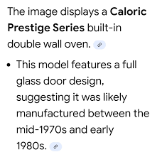 Image result for Autumn Gold Dark 1972 Caloric