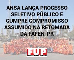 ANSA publica edital de processo seletivo público com vagas de níveis médio e superior