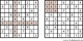 Falsch gelöste felder werden rot markiert. Sudoku 9x9 Zum Ausdrucken Kostenlos Sudokuzok