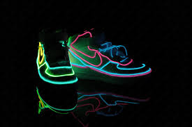 El Wire Light Up Sneakers Led Clothing Studio Inc