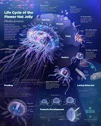 Life Cycle Of The Flower Hat Jelly Ami Meeting 2020