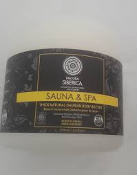 Check spelling or type a new query. Sauna Spa Thick Natural Body Butter Natura Siberica 12 5 Fl Oz