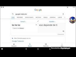 Google Traductor Exe Youtube