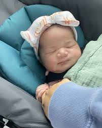 9 months later, what’s up lil mama😁, We thank God for our little princess,  Marlee. Let the fun begin!