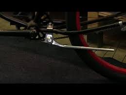 How to get rid of stock bicycle kickstand? Installation Of A Bicycle Kickstand Bicycle Repair Maintenance Youtube