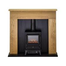 Antique electric fireplaces add a convenience of modern technology while capturing the picturesque styling with. Adam Innsbruck Oak Fireplace Suite With Hudson Electric Stove 48 Inch Fireplace World Fireplace Suites Oak Fireplace Electric Fireplace Suites