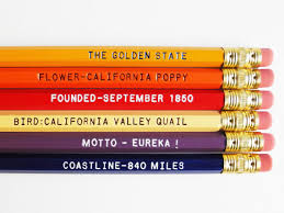 California Pencil Set Etsy Marker Paper Art Supply Stores California