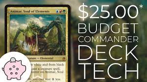 Check spelling or type a new query. Animar Soul Of Elements Edh Budget Deck Tech 25 Aggro Combo Magic The Gathering Commander Youtube