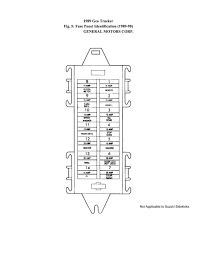 Component Suzuki Sidekick Radio Wiring Diagram Diag Jumpers Some Early Geo Fuse Boxes Look Like This Fusebox 1995 Diag Light Switch Wiring Fuse Panel Fuse Box