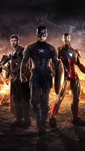 Avengers Thor Captain America And Iron Man Hd Wallpaper Mundo Marvel Marvel Superheroes Captain America Wallpaper