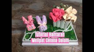 Dan jenis hantaran ini masih jarang dipakai menjadi parcel pernikahan. Tutorial Melipat Celdam Menjadi Kelinci Lucu Youtube