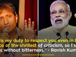 In An Open Letter To PM Modi, Journalist Ravish Kumar Asks, 'Is My Life In  Danger?'