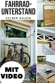 Fahrradunterstand Selbst De Fahrrad Unterstand Pergola Plane Rustikale Pergola