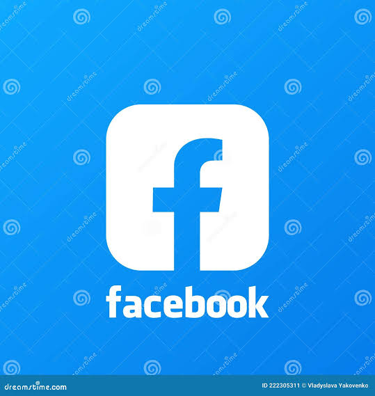 Facebook Background. Facebook Icon. Social Media Icons. Realistic ...