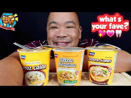 Trying NORA KITCHEN BRAND || Instant Chicken Sotanghon, Chicken Arroz  Caldo, and Chicken Sopas