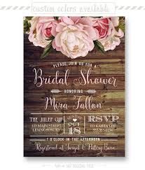 Rustic Floral Bridal Shower Invitation Shabby By Shoppixelstix Floral Bridal Shower Invitations Shabby Chic Bridal Shower Vintage Bridal Shower