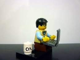 Lego Minifigures Series 7 Computer Programmer At Work Lego Minifigures Lego Programmer