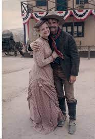 Commonly displayed in this fashion in england, the jewelry is reported to be his father's. Dana Loraine And Buck Taylor Tombstone Tombstone Movie Western Movies Western Character