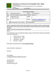 Proposed pejabat pendidikan daerah lawas, lawas. Muara Lassa Request For Quoatation Khipipe Business