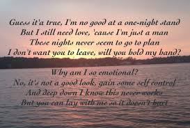 Won T You Stay With Me Cause You Re All I Need This Ain T Love It S Clear To See But Darlin Stay With Me Good Music If I Stay Music Help