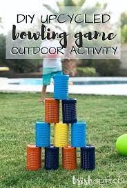 Diy Bowling Outdoor Activity Diy Bowling Outdoor Camping Games Outdoor Bowling