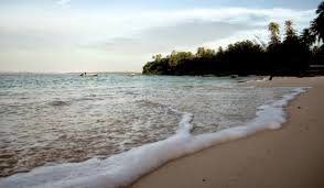 Nicolas, nacido en el barrio stone de belén de. Sirombu Beach In West Nias Regency Indonesia