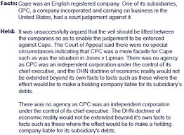 It is a holding company that has subsidiary insurance companies such as the mega life and health insurance. Chapter 7 Corporations And Legal Personality