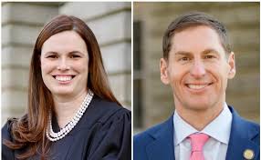 Jefferson Griffin protests the ballots cast by Allison Riggs' parents in  state Supreme Court race