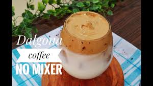Resep Dalgona Coffee Tanpa Mixer Youtube