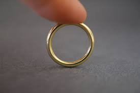 Yellow Gold Wedding Band Women 14k Gold Full Round Band Etsy Yellow Gold Wedding Band Womens Gold Wedding Bands Women Yellow Gold Wedding Band