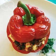 Gefullte Paprika Mit Hack Und Feta Essen Ohne Kohlenhydrate Rezept Paprika Mit Hackfleisch Essen Ohne Kohlenhydrate Essen