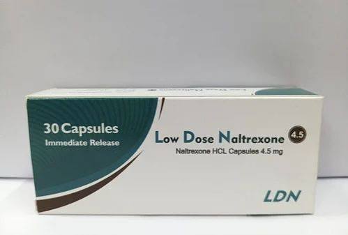 Low Dose Naltrexone 4.5 Mg Caps(LDN Naltrexone Hcl 4.5 Mg Capsules) at ₹ 220/strip | Alcohol Deaddiction Drugs in Nagpur | ID: 2854172293873
