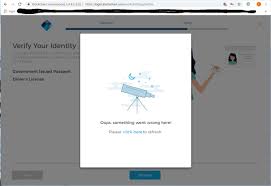 Unable To Verify Identity With Drivers License Oops Something Went Wrong Blockchain Wallet V4 Frontend
