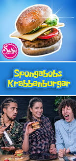 Spongebobs Krabbenburger Krabbenburger Burger Brotchen Krabben