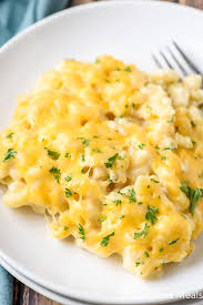 baked macaroni cheese with a secret