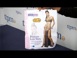 1 out of 5 stars with 2 ratings. Secret Wishes Star Wars Princess Leia Slave Adult Costume From Rubie S Costume Co Youtube