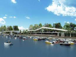 Ulaz u čukarički rukavac je pred karneval brodova očišćen kako bi i opština čukarica. Bildstrecken