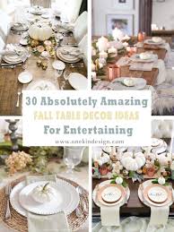 Do it yourself table centerpiece. 30 Absolutely Amazing Fall Table Decor Ideas For Entertaining