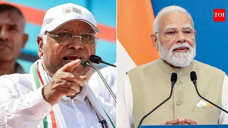 Convene an all-party meeting': Kharge writes to PM Modi on revised Delimitation Bill ahead of Monsoon session | India News - The Times of India