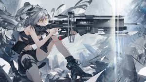 Background hd wallpapers best collection download for pc, desktop, laptop, mobile phone and tablet. Anime Girl Sniper Schwarz Arknights 4k Wallpaper 6 1907