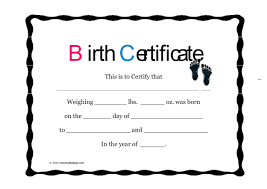 Free certificate maker to create personalized printable award certificates for any occasion. Certificate Border Birth Certificate Generator Bd