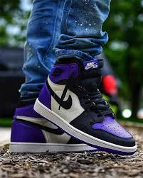 Air Jordan 1 High Court Purple 555088 501 In 2020 Air Jordans Womens Basketball Shoes Air Jordans Retro