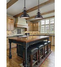 Pin By Canal Masculino On Home Improvements Craftsman Kitchen Craftsman Style Kitchens Kitchen Island Lighting