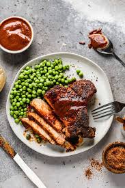 Lightly grease the air fryer basket with cooking spray. Air Fryer Pork Chops Quick Moist Wellplated Com