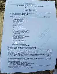La unul dintre subiecte, elevii au avut de făcut o compunere despre. Subiecte Romana Evaluare Nationala 2016 Publicate Pe Personalized Items