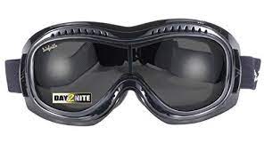 Airfoil Padded Riding Goggles Fit Over Prescription Glasses These Lenses Are Dark Outdoors In The Dayligh Motorcycle Accessories Goggles Parts And Accessories