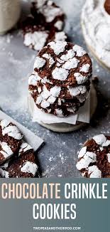 Chocolate Crinkle Cookies Chocolate Crinkles Chocolate Crinkle Cookies Crinkle Cookies