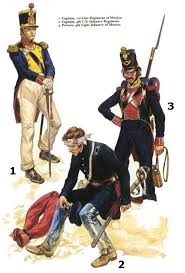 Mexican War Uniforms Men At Arms Series Soldados Mexicanos Ejercito Mexicano Batallon De San Patricio