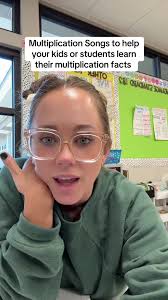 Multiplication Songs for Multiplication Fact Fluency