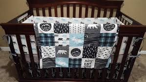 Unlike most crib sheets, which place elastic on just one edge, we put it on two, creating a pocket for the mattress and a safer sleep space for your baby. Baby Boy Woodland Crib Bedding Shop Clothing Shoes Online